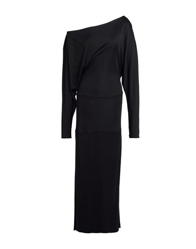 Khaite Woman Midi Dress Black Size M Viscose