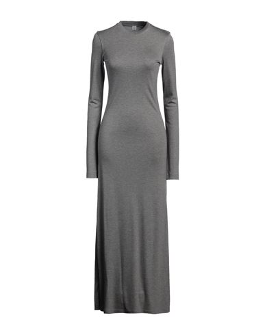 Totême Toteme Woman Maxi Dress Grey Size Xs Lyocell