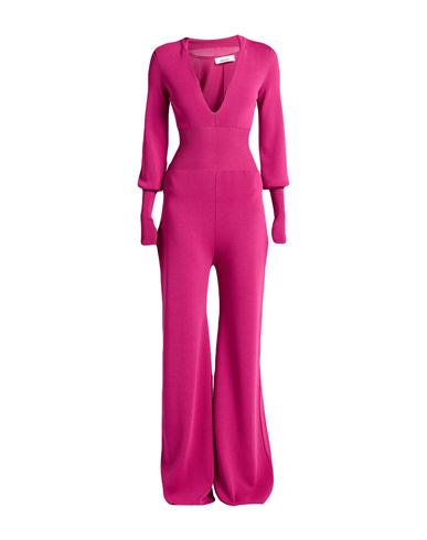 Circus Hotel Woman Jumpsuit Fuchsia Size 6 Viscose, Polyamide