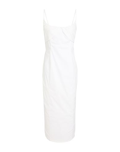 Vestido midi Mujer Blanco 36,38,40,42 Mujer