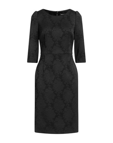 Dolce & Gabbana Woman Midi Dress Black Size 8 Polyester, Acetate, Viscose, Elastane