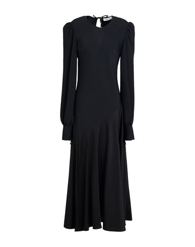 Les Filles D'eva Woman Maxi Dress Black Size 10 Acetate, Viscose, Elastane