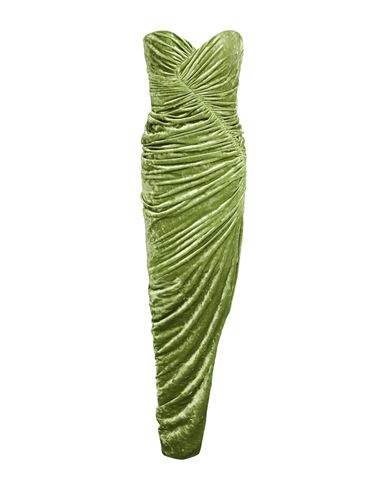 Alexandre Vauthier Woman Maxi Dress Light Green Size 4 Polyester, Elastane