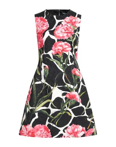 Dolce & Gabbana Woman Mini Dress Black Size 6 Cotton, Viscose