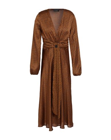 Gaëlle Paris Vestido midi Mujer Marrón 36 Mujer
