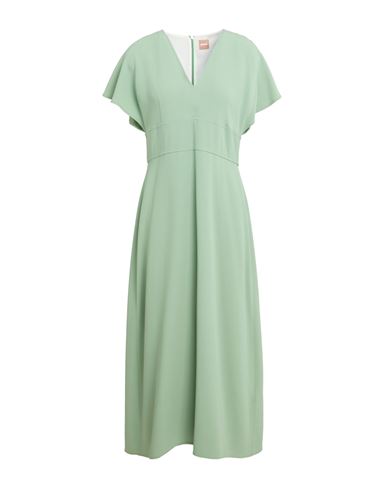Woman Midi dress Garnet Size L Viscose, Elastane
