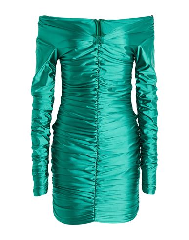 Elisabetta Franchi Woman Mini Dress Emerald Green Size 2 Polyamide, Elastane
