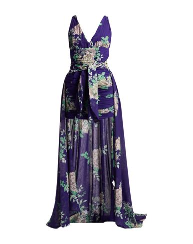Tpn Woman Mini Dress Dark Purple Size M Polyester