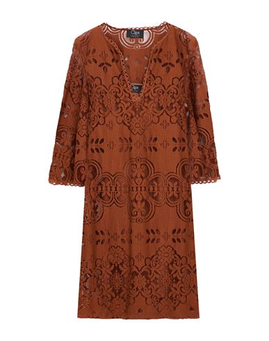 Minivestido Mujer Marrón L Mujer