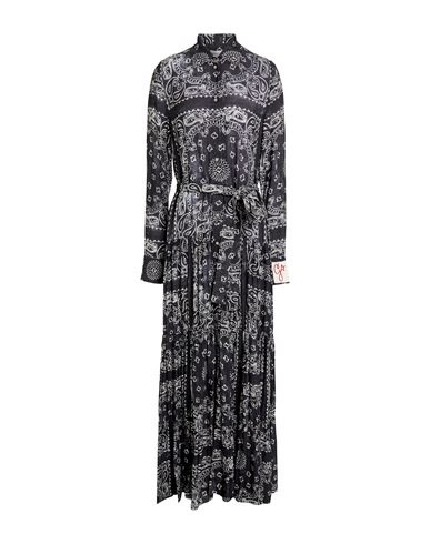 Golden Goose Woman Maxi Dress Charcoal Size 6 Viscose
