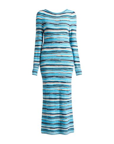 Vestido largo Mujer Azul XL Mujer