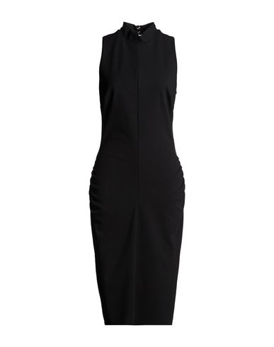 Aniye By Woman Midi Dress Black Size 8 Polyester, Elastane In Black