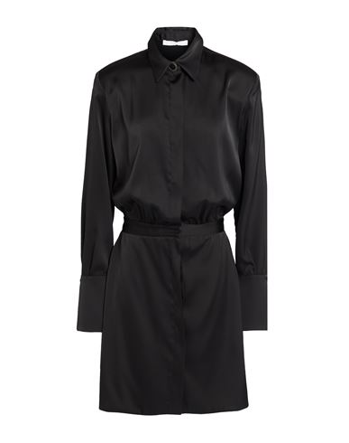 Silence Limited Woman Mini Dress Black Size S Polyester