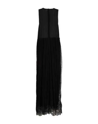 Isabel Benenato Woman Maxi Dress Black Size M Silk
