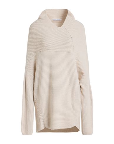 Mar De Margaritas Woman Mini Dress Light Grey Size S Viscose, Polyamide, Wool, Cashmere In Neutral