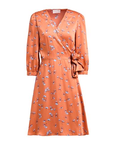 Shop I Blues Woman Mini Dress Rust Size 8 Polyester