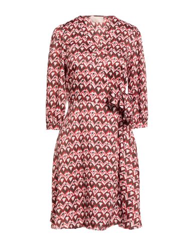 I BLUES I BLUES WOMAN MINI DRESS RED SIZE 6 POLYESTER 