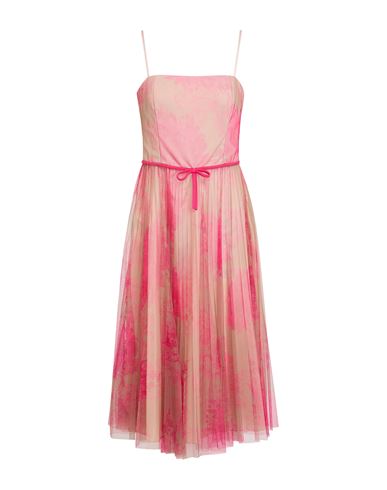Rinascimento Woman Midi Dress Fuchsia Size M Polyester