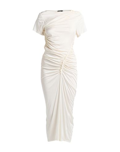 Atlein Woman Maxi Dress Ivory Size 6 Viscose