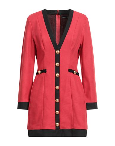Shop Lança Perfume Woman Mini Dress Red Size L Cotton