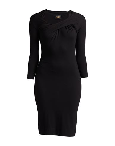 Vestido midi Mujer Negro S Mujer
