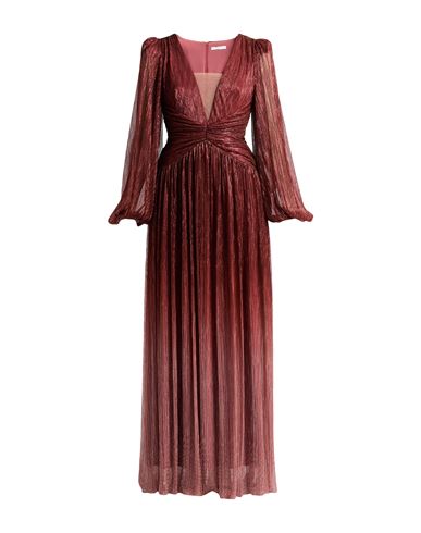 Woman Maxi dress Dark green Size XS Polyester