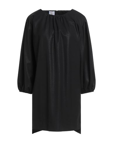 Emma Woman Mini Dress Black Size M Polyester, Viscose, Elastane