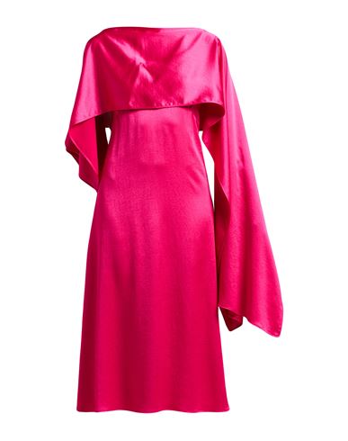 Weekend Max Mara Woman Midi Dress Fuchsia Size 10 Polyester
