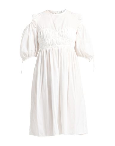 Cecilie Bahnsen Woman Mini Dress White Size 6 Recycled Polyester