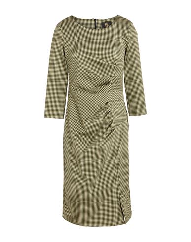 Gai Mattiolo Gm Woman Midi Dress Beige Size 10 Polyester, Polyamide, Elastane In Sand