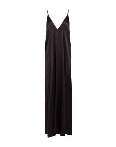 Herth Woman Maxi Dress Black Size M Silk