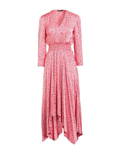 MAJE MAJE WOMAN MAXI DRESS PINK SIZE 4 VISCOSE 
