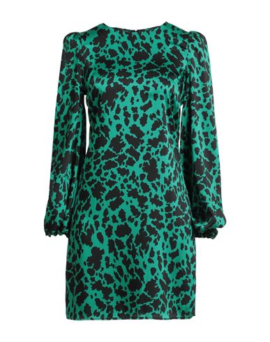 Liu •jo Woman Mini Dress Emerald Green Size 2 Polyester, Polyamide