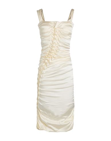 Patrizia Pepe Woman Maxi Dress Ivory Size 6 Viscose, Polyamide, Elastane
