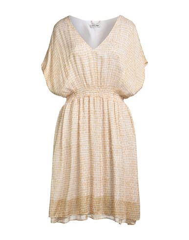 Max & Moi Woman Mini Dress Sand Size 10 Silk In Beige