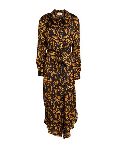 Ottod'ame Caring Woman Maxi Dress Black Size 10 Viscose