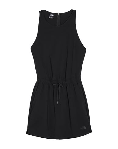 THE NORTH FACE THE NORTH FACE WOMAN MINI DRESS BLACK SIZE M POLYESTER, ELASTANE 
