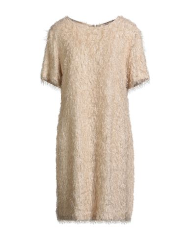 By Malene Birger Woman Mini Dress Beige Size 10 Viscose In Beige