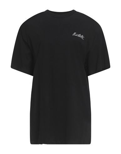 Rotate Birger Christensen Woman T-shirt Black Size 8 Organic Cotton