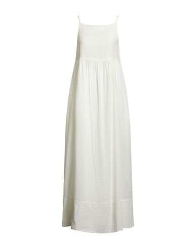 Massimo Alba Woman Maxi Dress Light Green Size M Cotton, Viscose