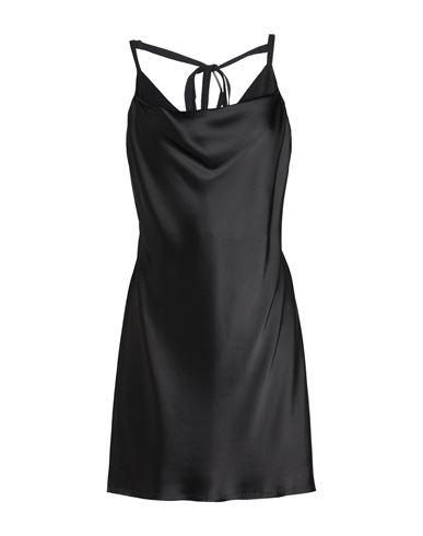 Ann Demeulemeester Woman Mini Dress Black Size 8 Acetate, Viscose