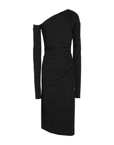 Dolce & Gabbana Woman Midi Dress Black Size 6 Viscose, Elastane