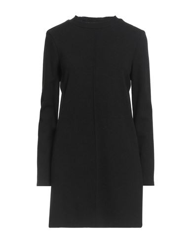 Haveone Woman Mini Dress Black Size S Polyester, Viscose, Acrylic