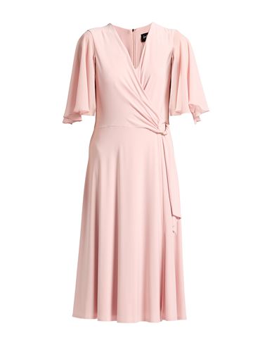 Joseph Ribkoff Signature Woman Midi Dress Blush Size 12 Polyester, Elastane