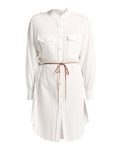 19.70 Nineteen Seventy Woman Mini Dress White Size 6 Polyester, Wool, Viscose, Elastane In White