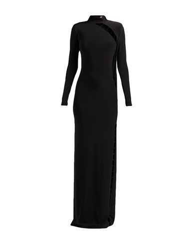 Vestido largo Mujer Negro 38 Mujer