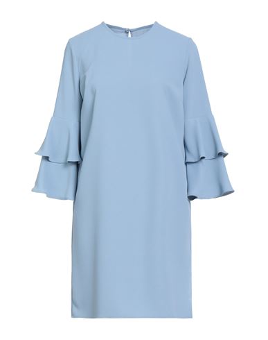 Liu •jo Woman Mini Dress Light Blue Size 4 Polyester In Blue