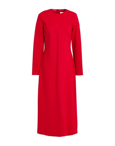 Midi-Kleid Damen Rot 38 Damen