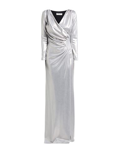 Chiara Boni La Petite Robe Woman Maxi Dress Silver Size 8 Polyamide, Elastane In Metallic