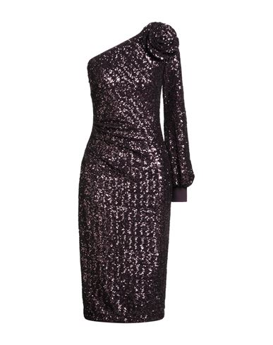 Midi-Kleid Damen Pflaume 36 Damen